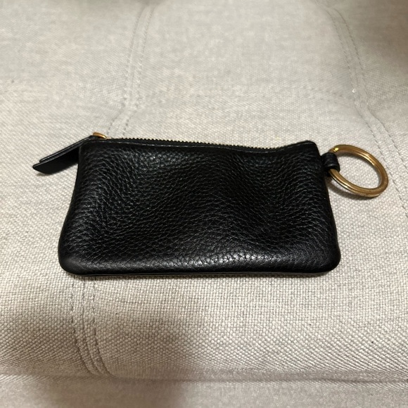 Vera Bradley Leather Coin & ID pouch - Picture 1 of 6